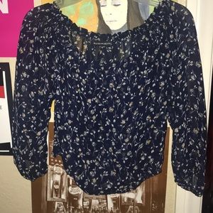 Brandy Melville See Through Blouse